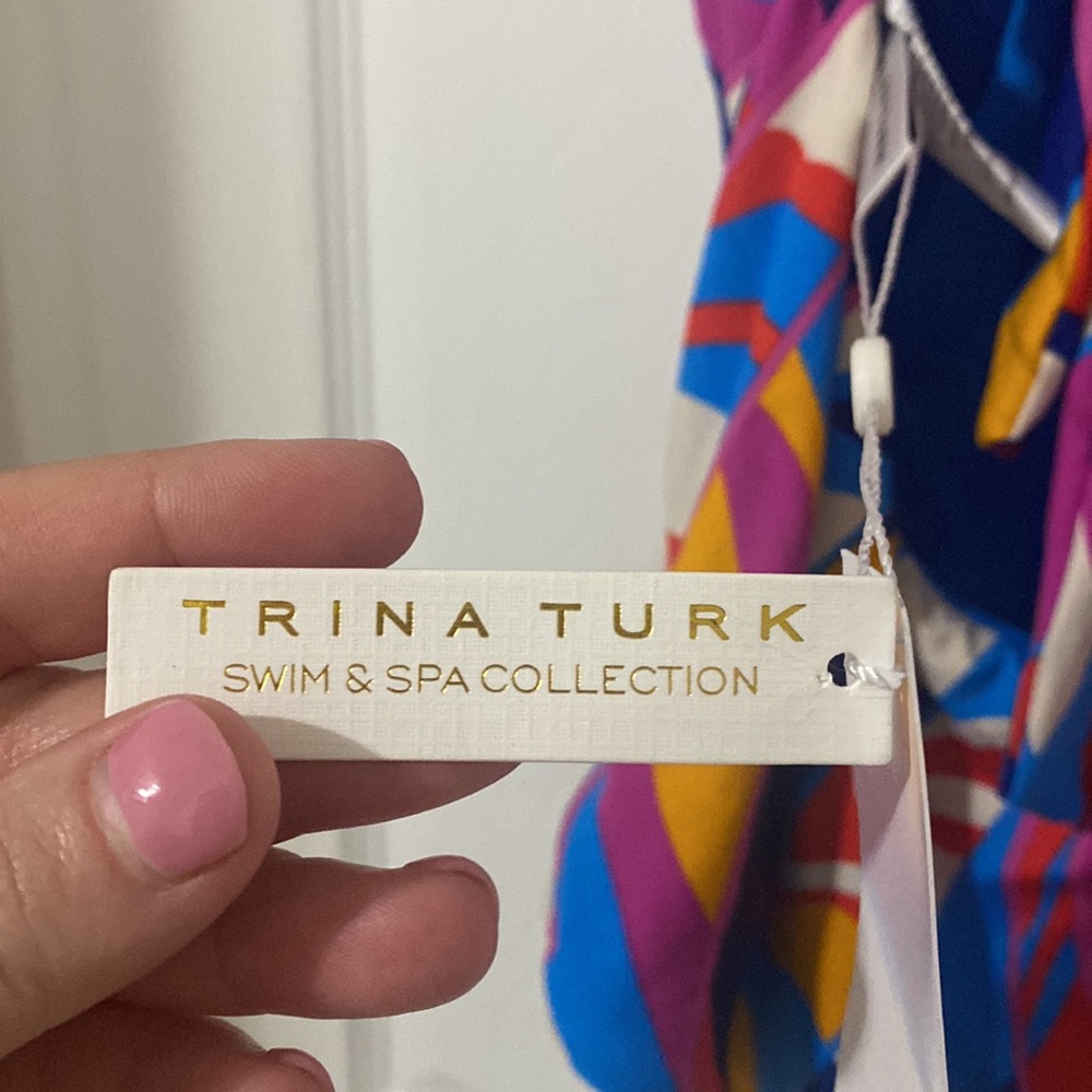 NWT Trina Turk Rio Reversible Swimsuit - Picture 9 of 10
